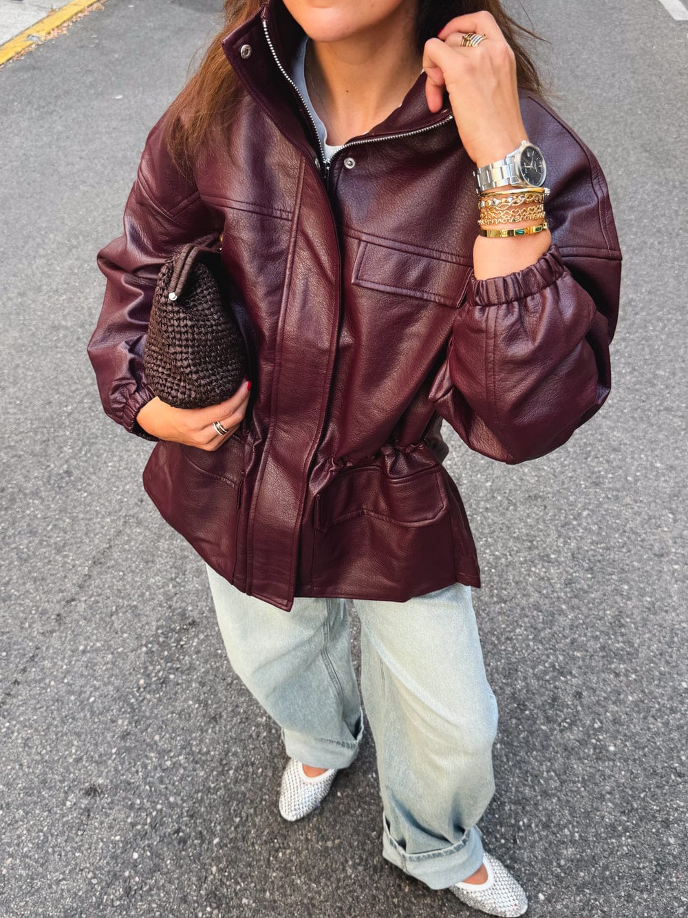 Jenelia Bomber Style Jacket FT551