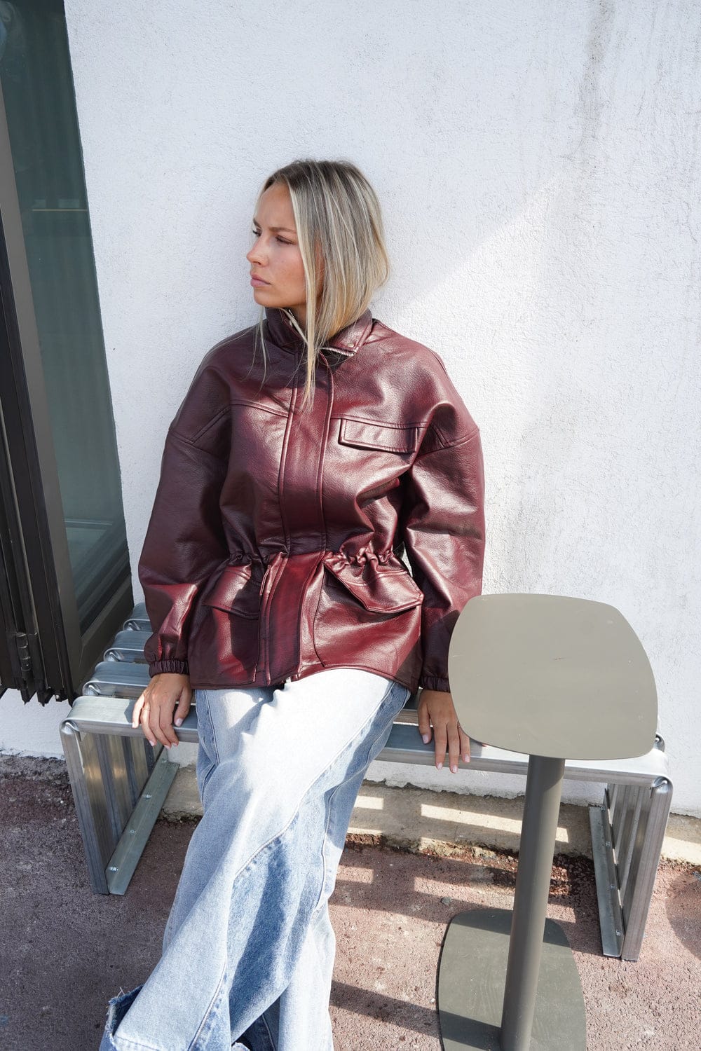 Jenelia Bomber Style Jacket FT551