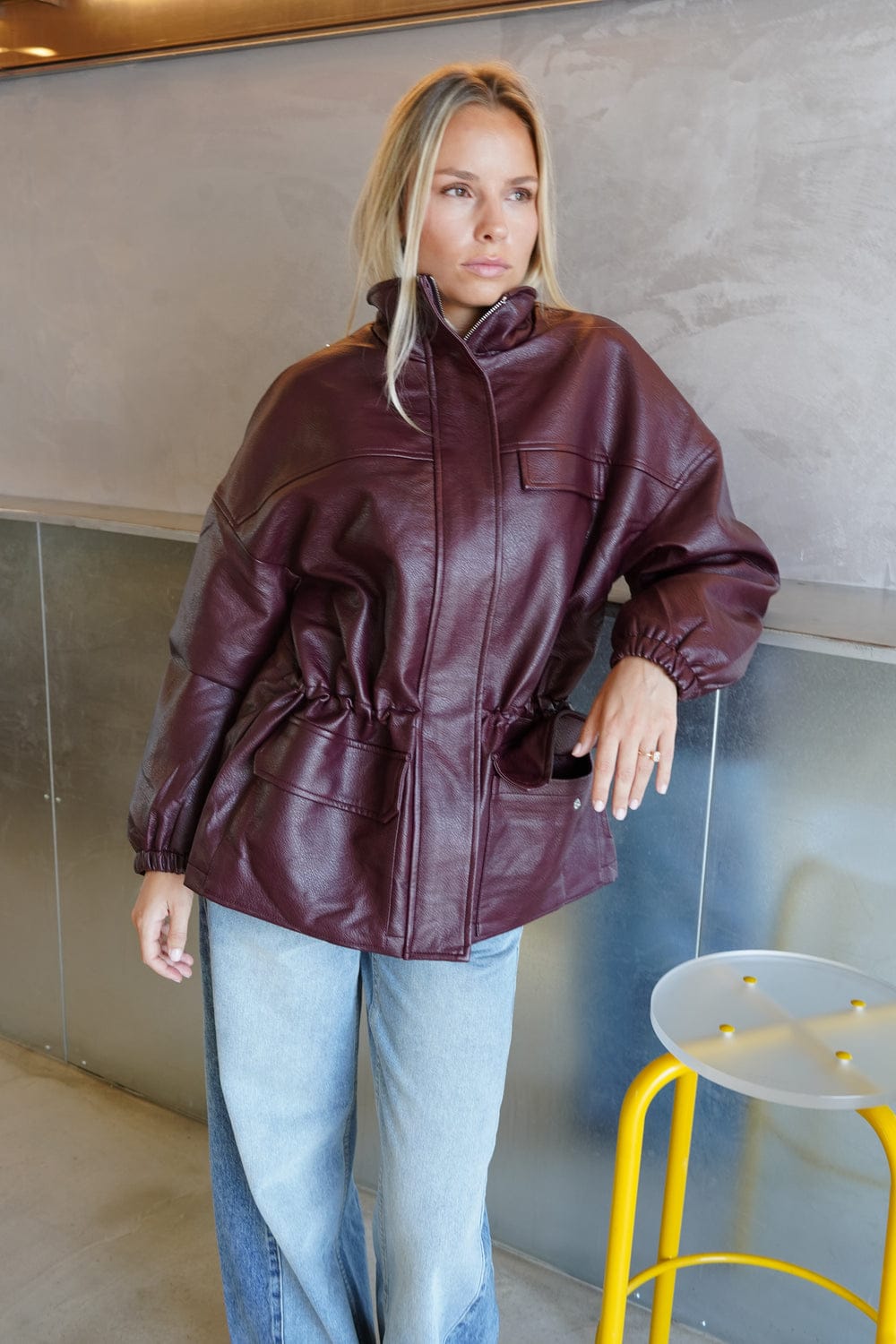 Jenelia Bomber Style Jacket FT551