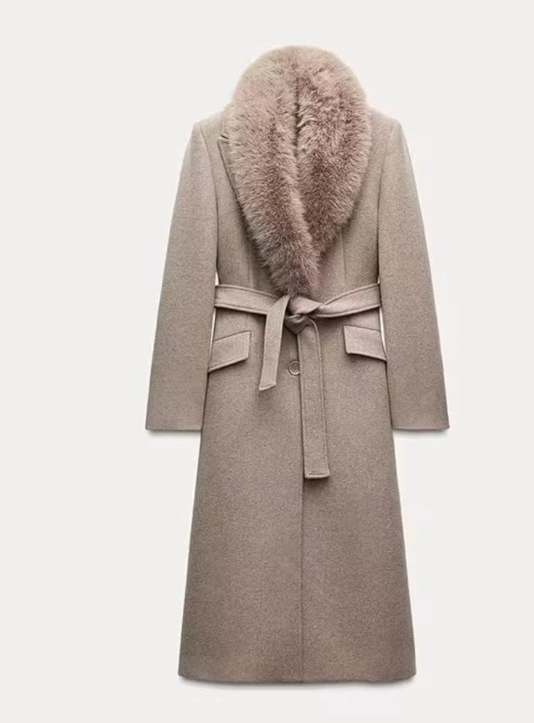 Long Fur Warm Coats FT555