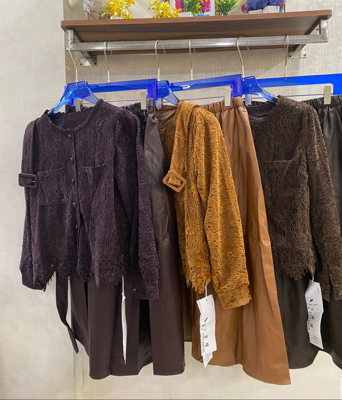 Leather Premium Elasticated Skirt FT580