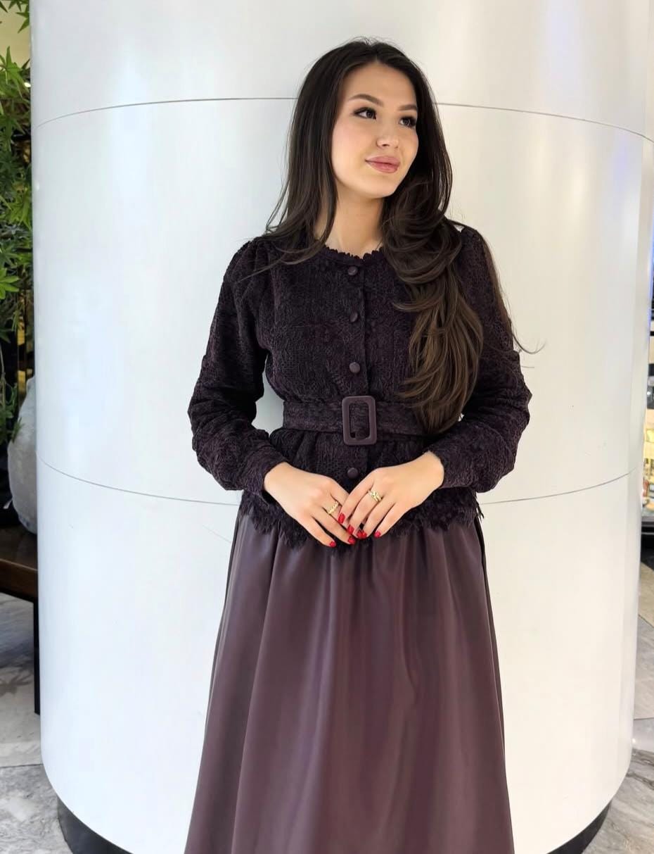 Leather Premium Elasticated Skirt FT580