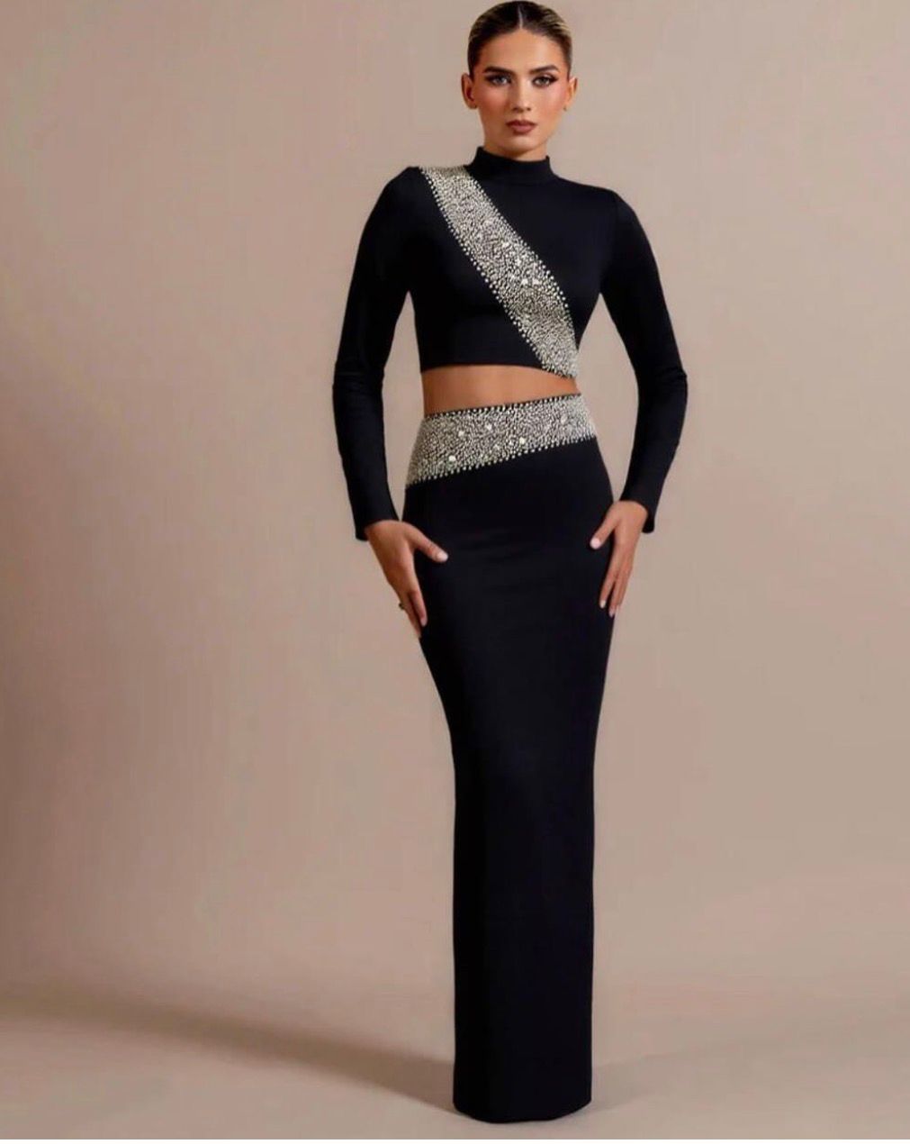 Glam And Embellished Two pcs Set FT588