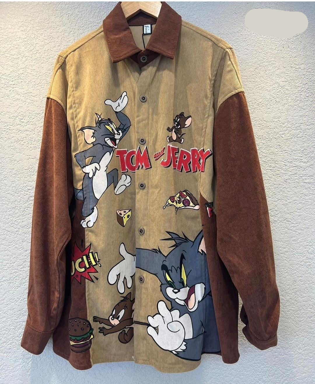 Tom n Jerry Corduroy Shirt FT593