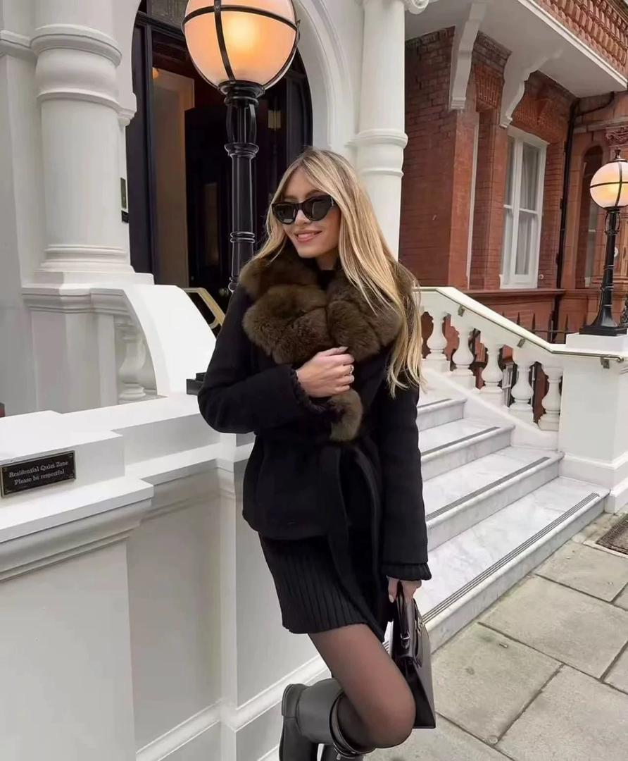 Amazing Fur Coat FT594