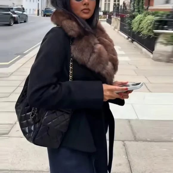Amazing Fur Coat FT594
