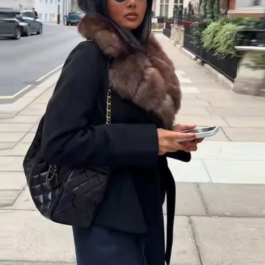 Amazing Fur Coat FT594