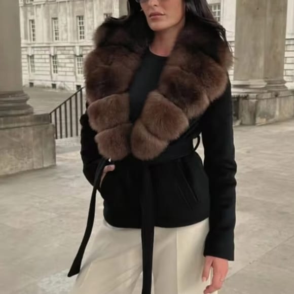 Amazing Fur Coat FT594