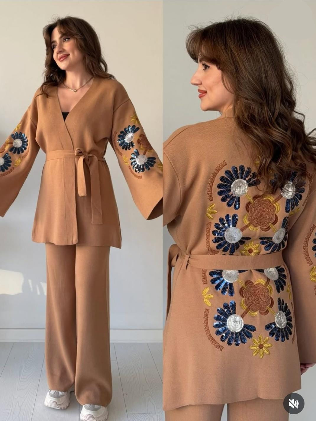 Embroidered Sequence Coord FT600