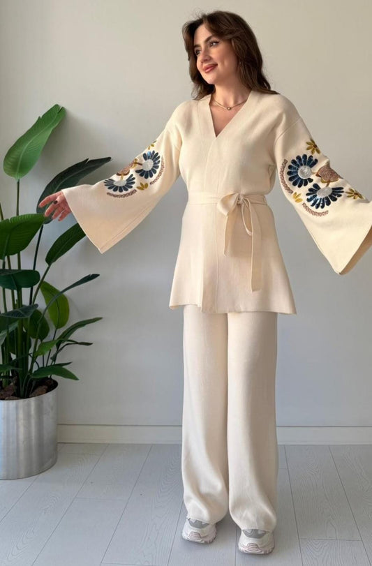 Embroidered Sequence Coord FT600