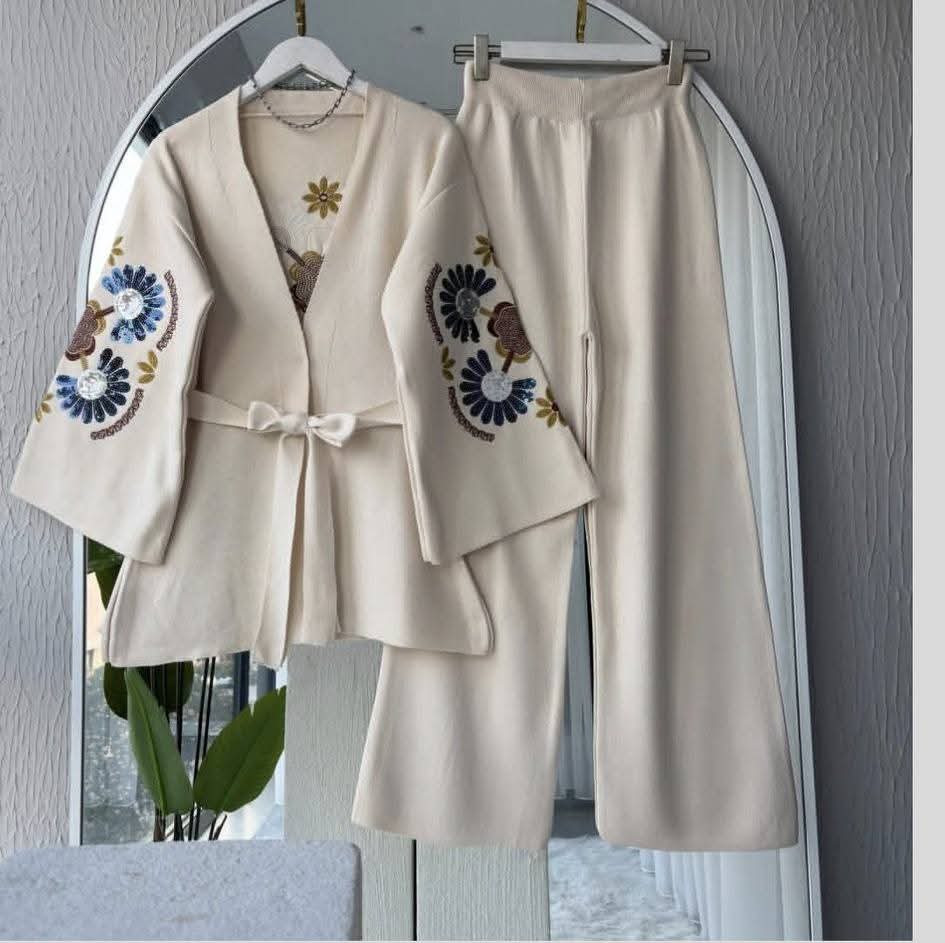 Embroidered Sequence Coord FT600