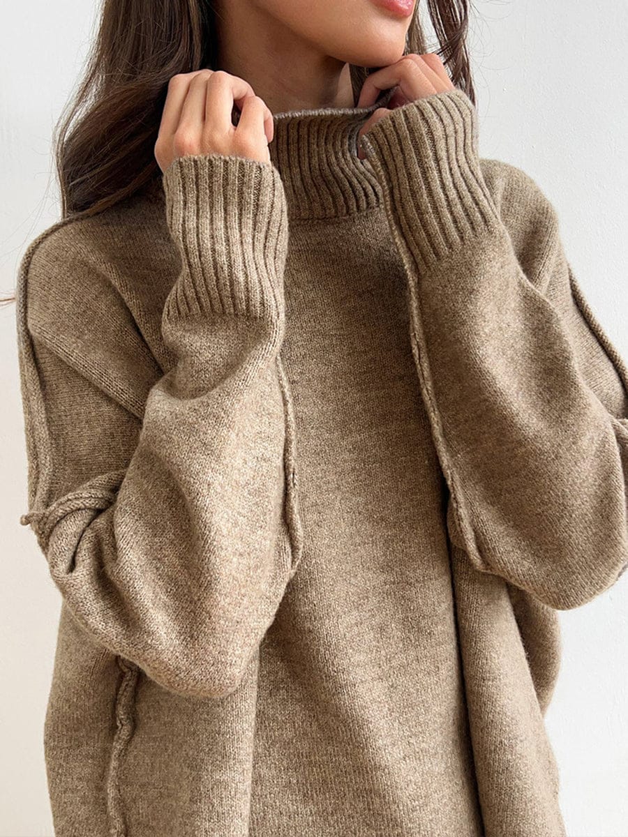 Azira Turtle Neck Woolen Set FT605