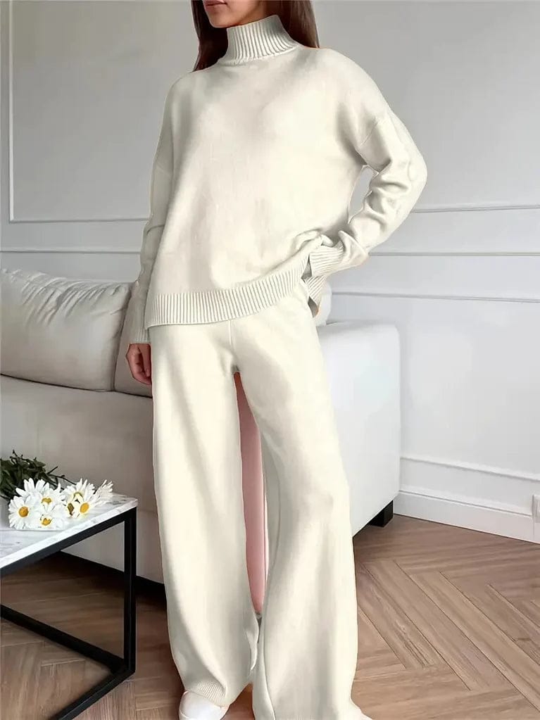Azira Turtle Neck Woolen Set FT605