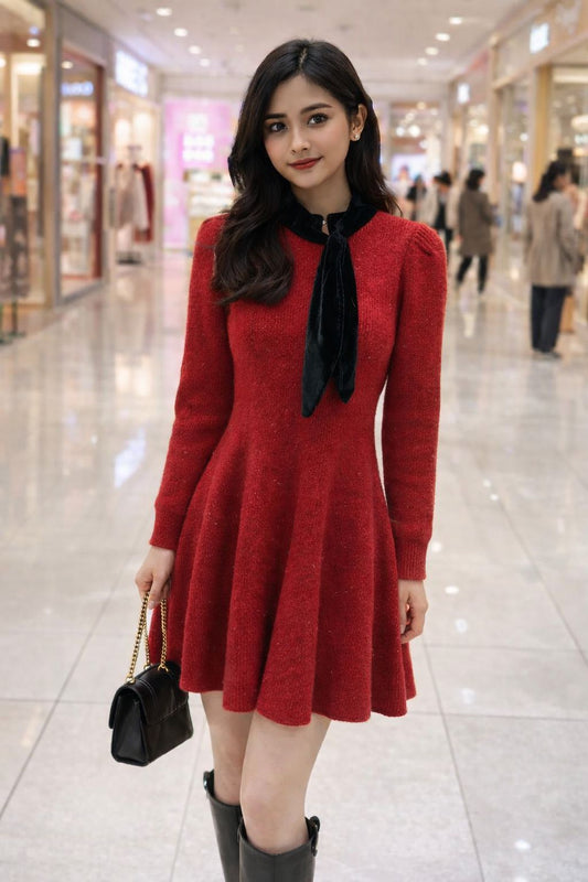 Premium Woolen Dress FT620