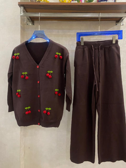 Cherry Woolen Set FT622