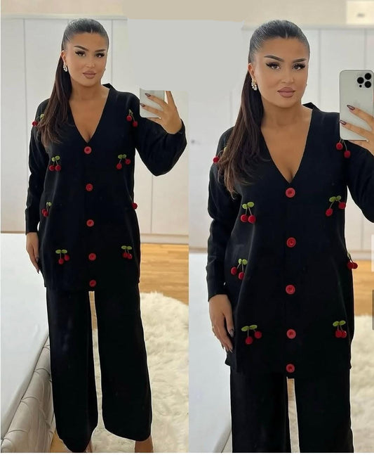 Cherry Woolen Set FT622