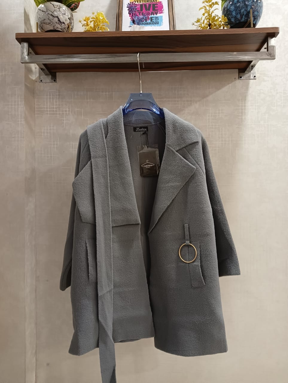 Elegant Belted Blazer FT624