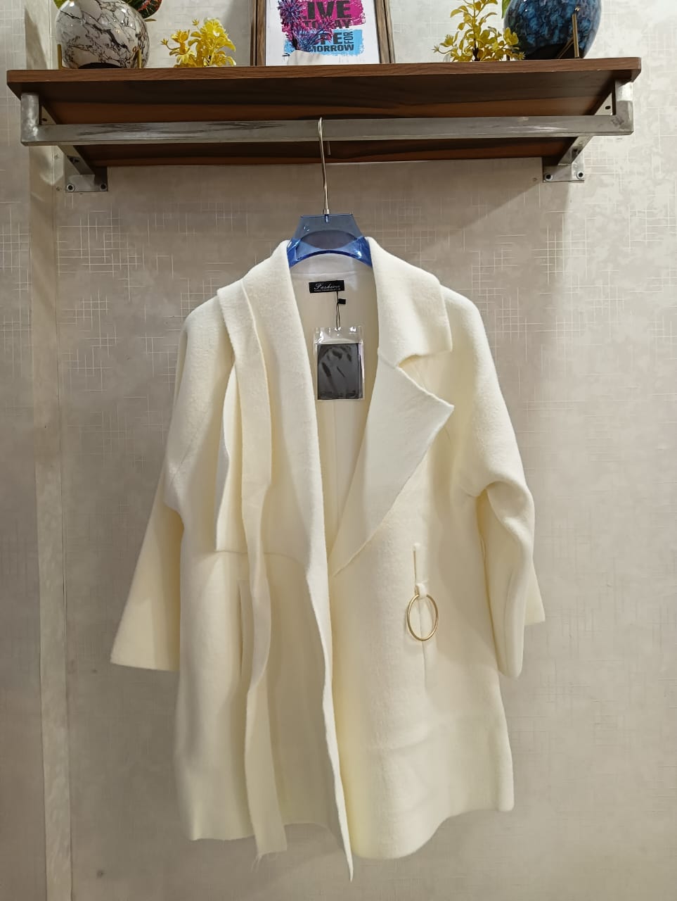 Elegant Belted Blazer FT624