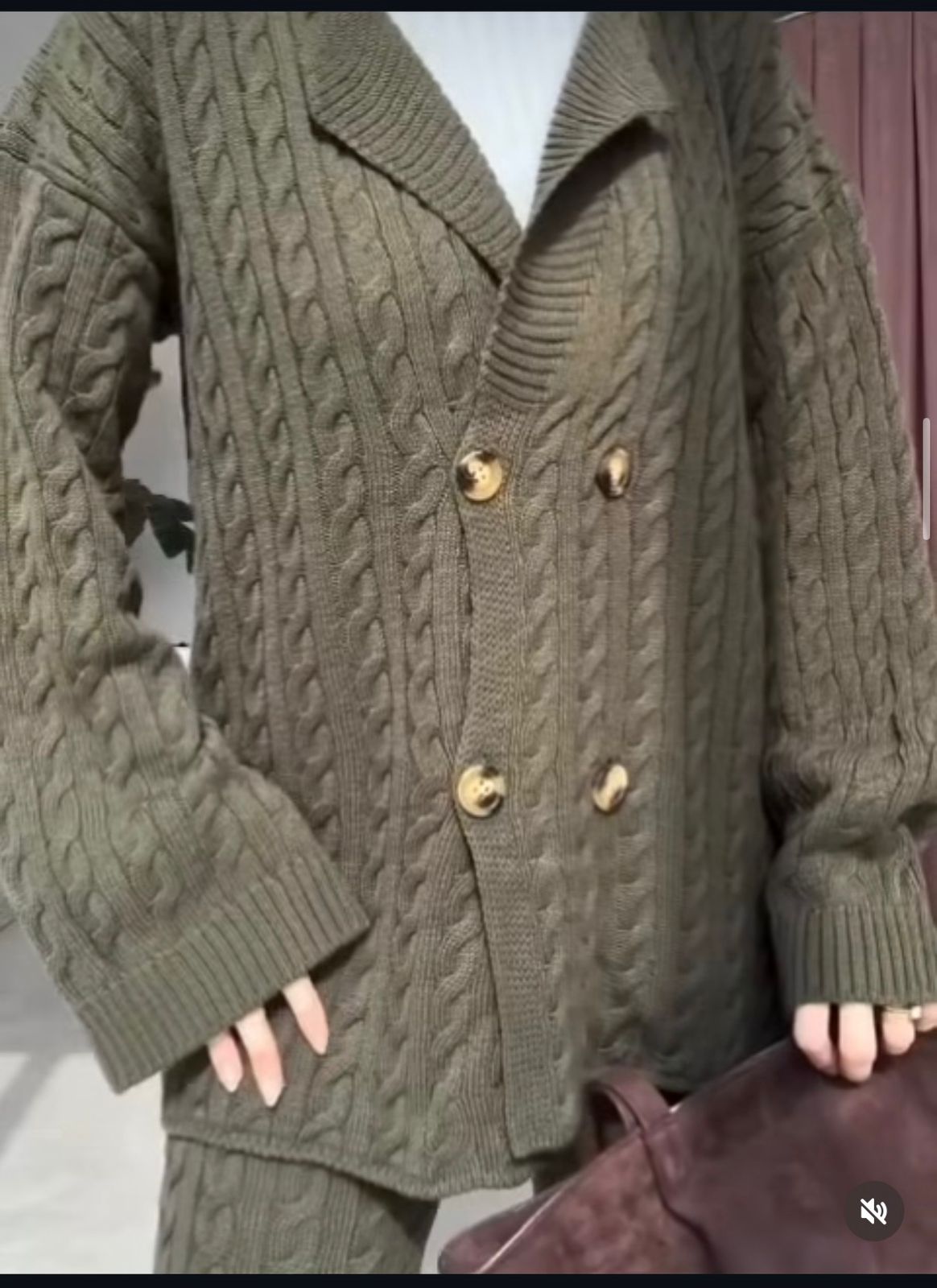 Blazer Style Woolen Co-Ord Set FT630