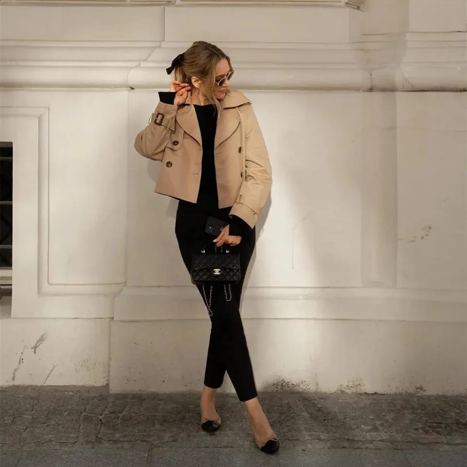 Short Trench Coat FT632