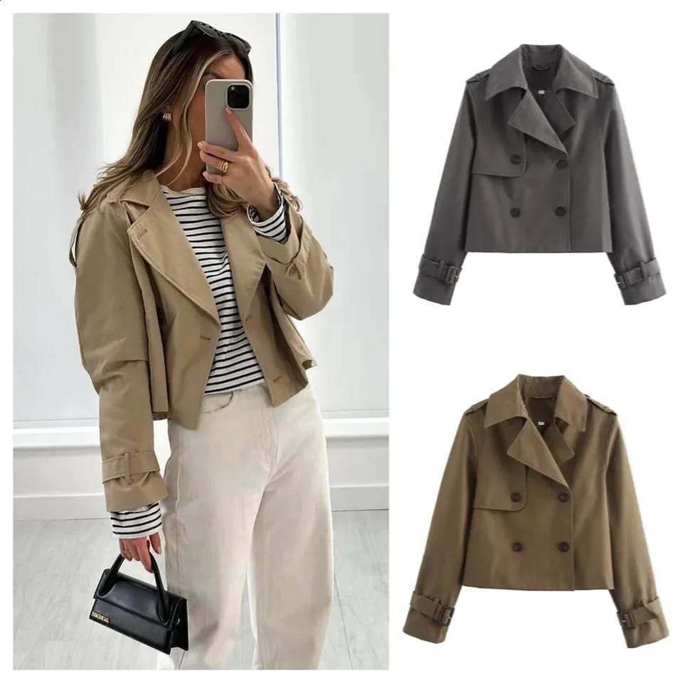 Short Trench Coat FT632