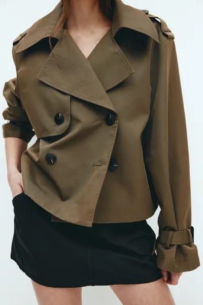 Short Trench Coat FT632