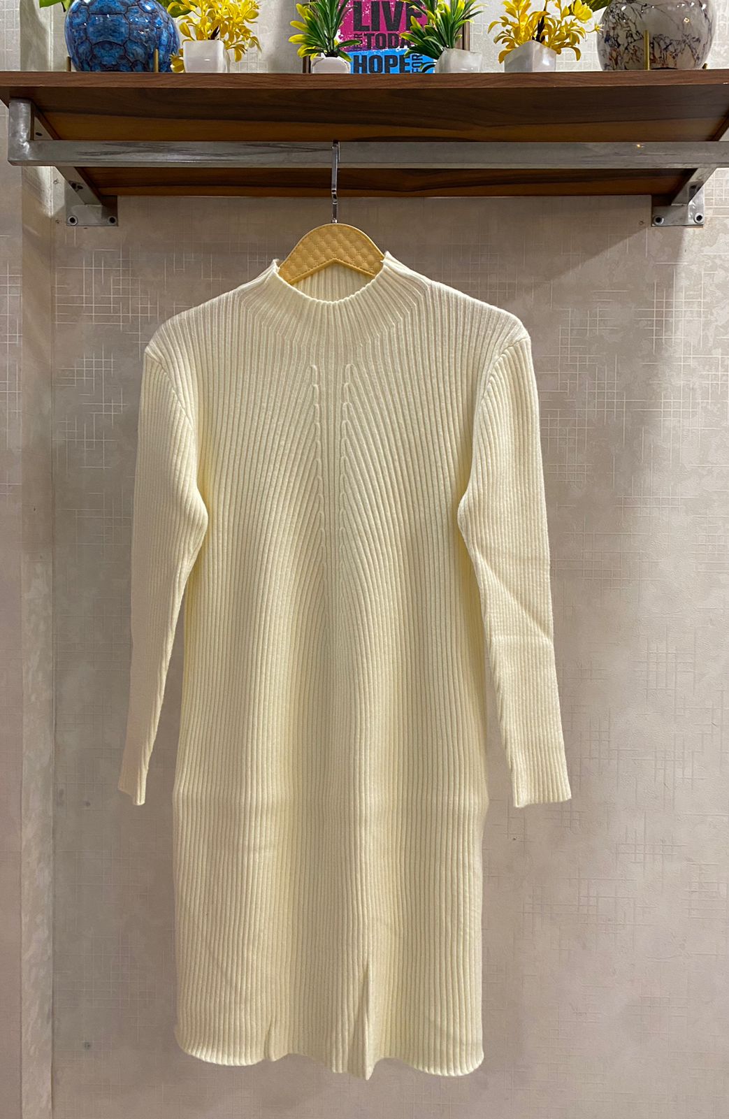 Premium Soft Woolen Dress FT634