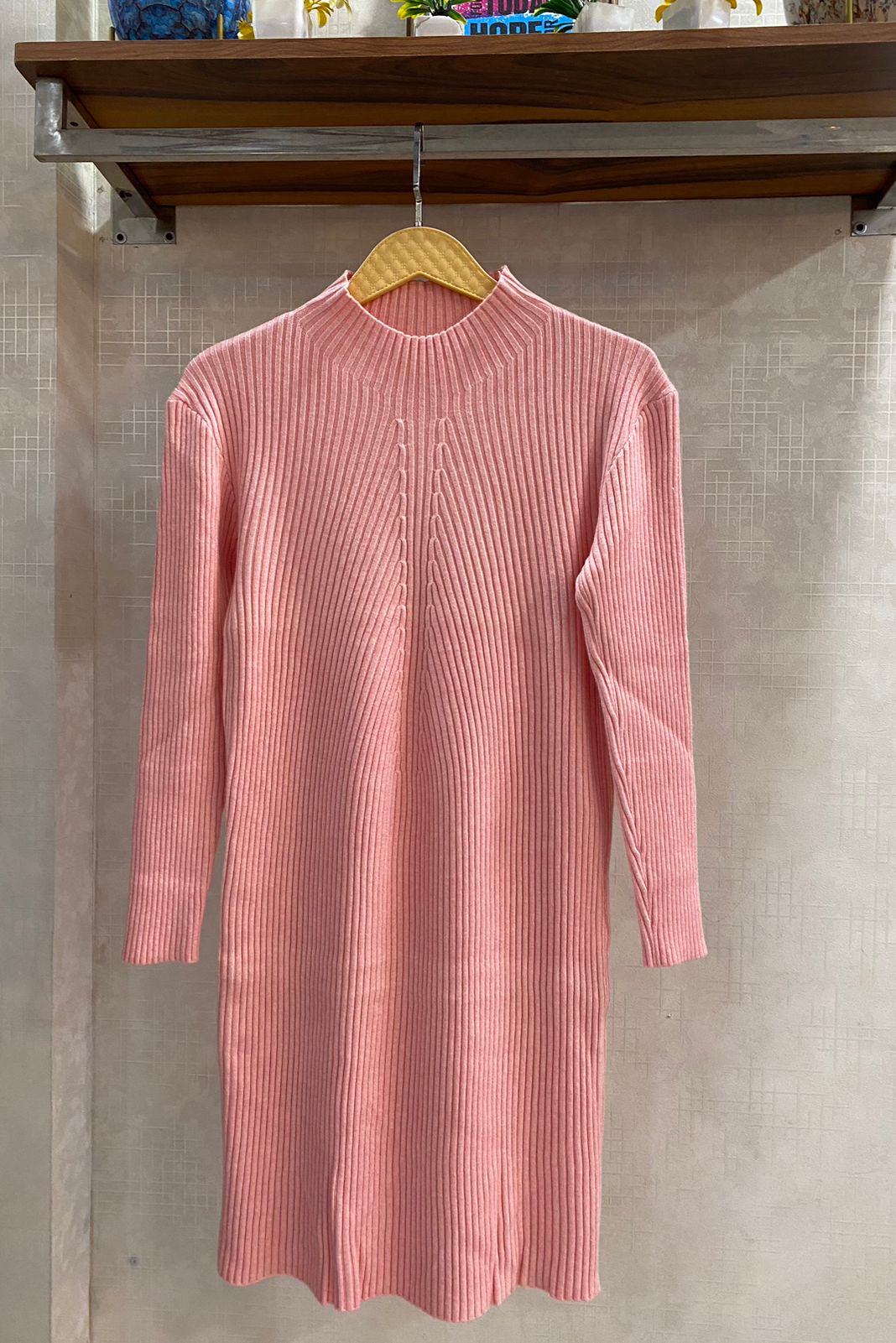 Premium Soft Woolen Dress FT634