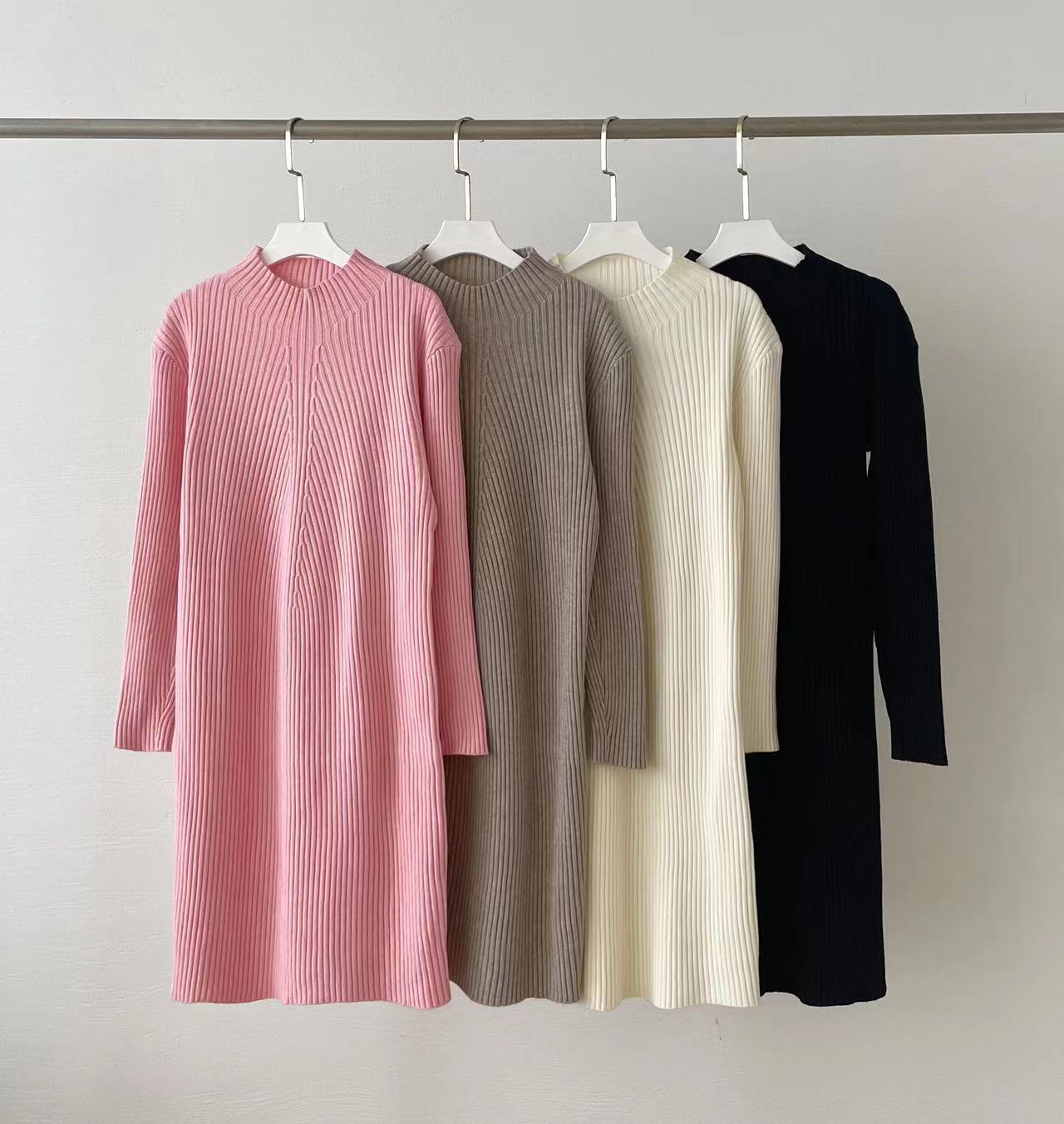 Premium Soft Woolen Dress FT634