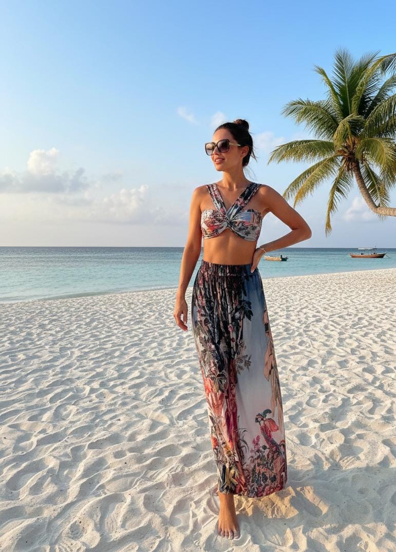 Botanical Breeze 3-Piece Swimwear Set FT643