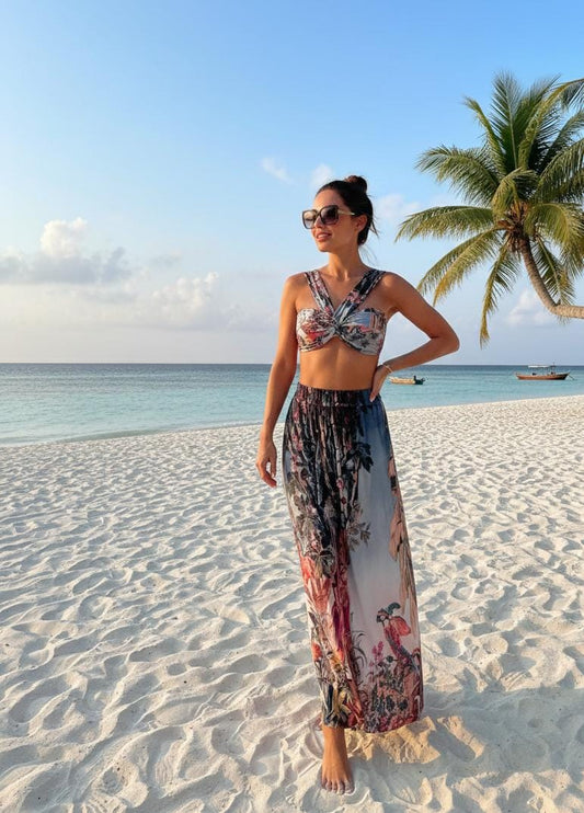 Botanical Breeze 3-Piece Swimwear Set FT643