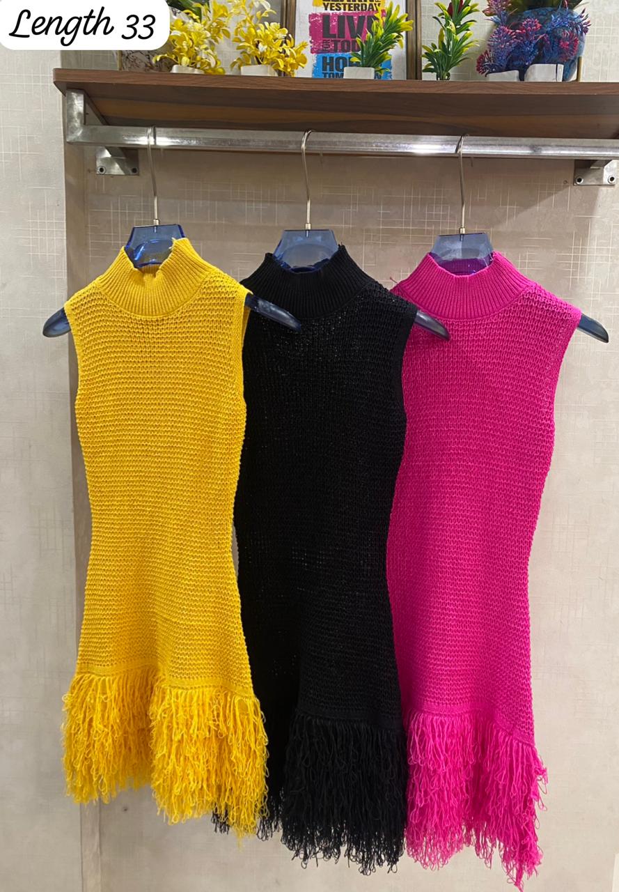 New Summer Fringes Dress FT649