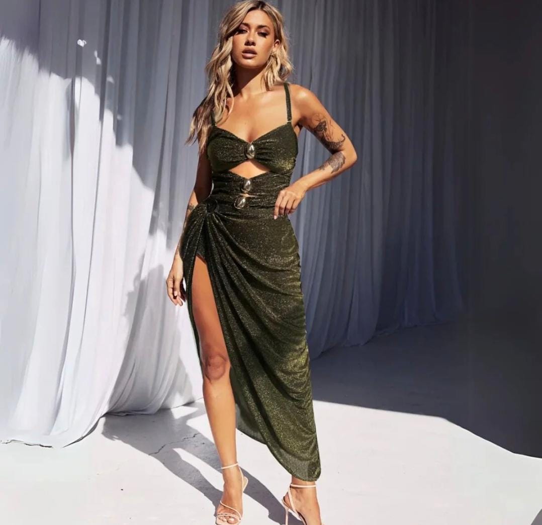 Cutout Swimsuit with Wrap FT650