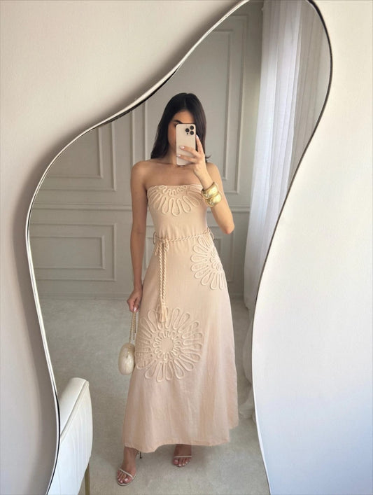 Elegant Embroidered Dress FT655