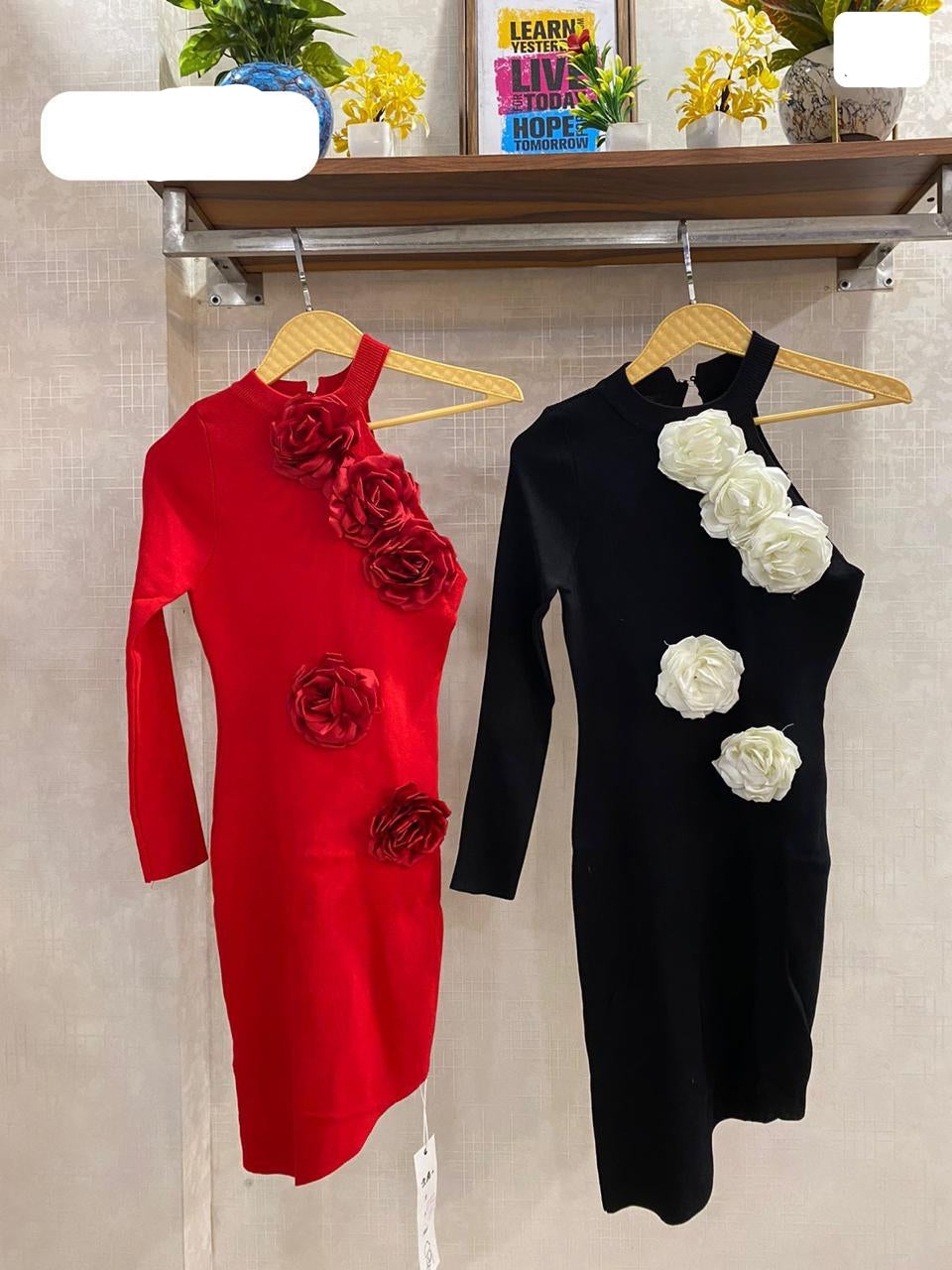Partywear Flower Dress FT657