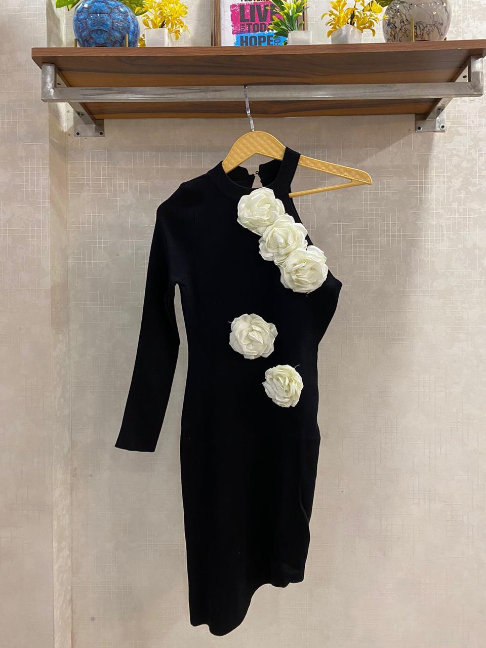 Partywear Flower Dress FT657