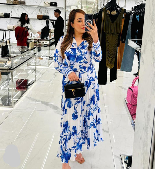 Beautiful Floral Skirt Co-Ord Set FT684