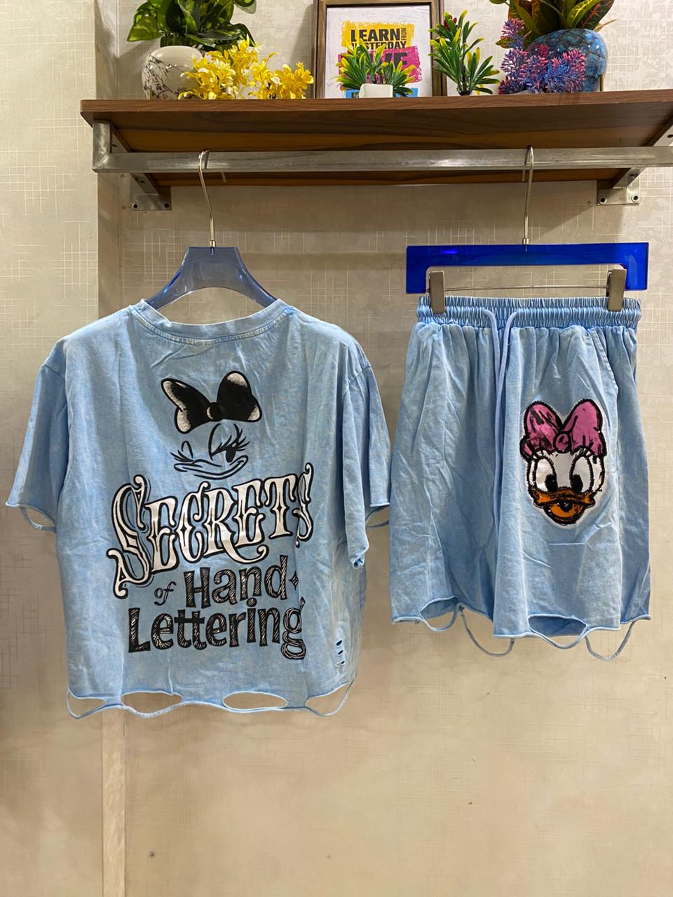 Cute Quirky Short Set FT689