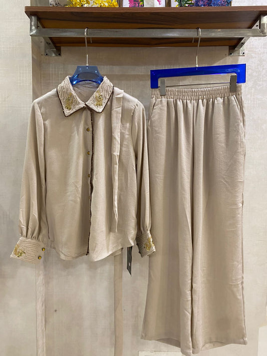Exclusive Handwork Co-Ord Set FT814