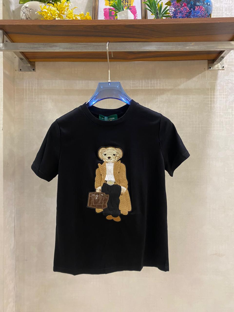 Beautiful T-shirt With Patch Work FT870