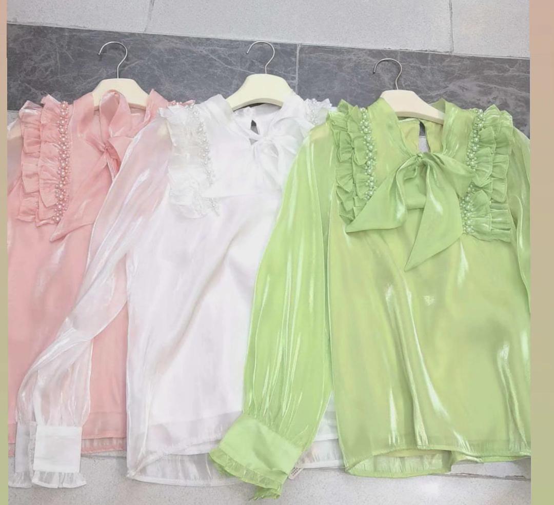 Pearl Detailed Top FT866