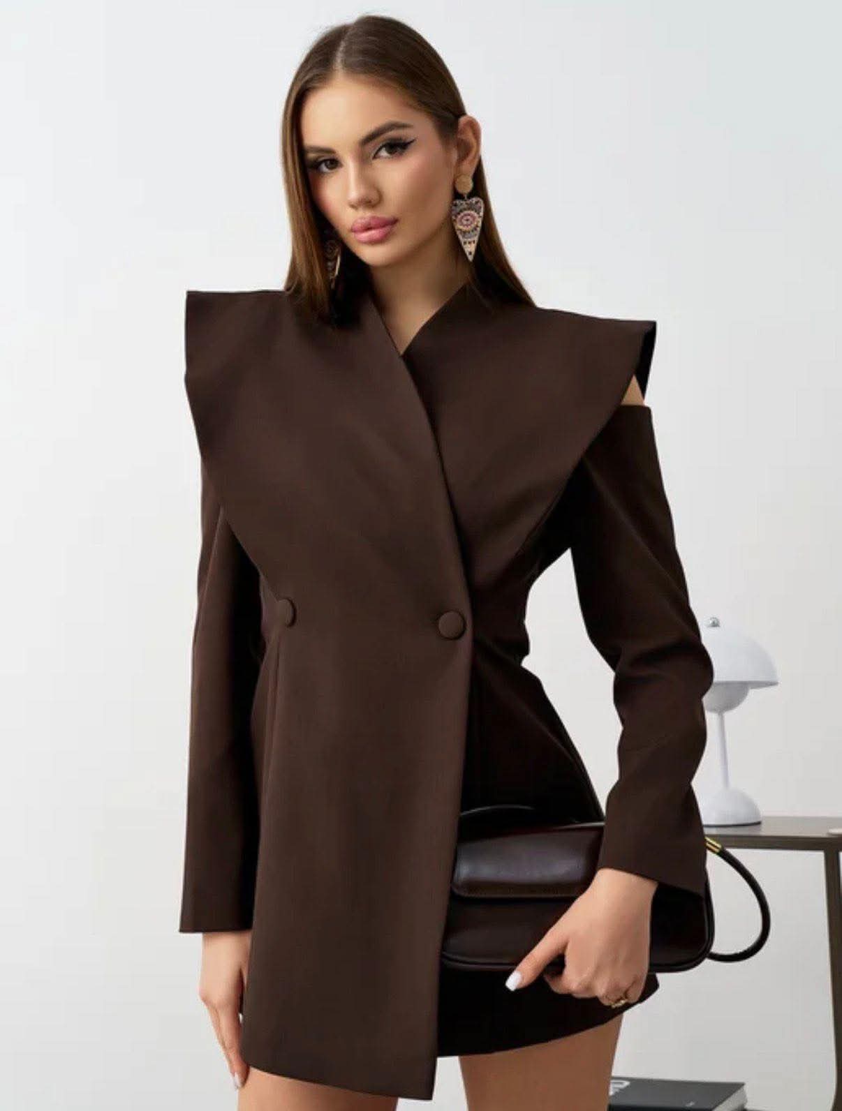 Long Stylish Blazer FT865
