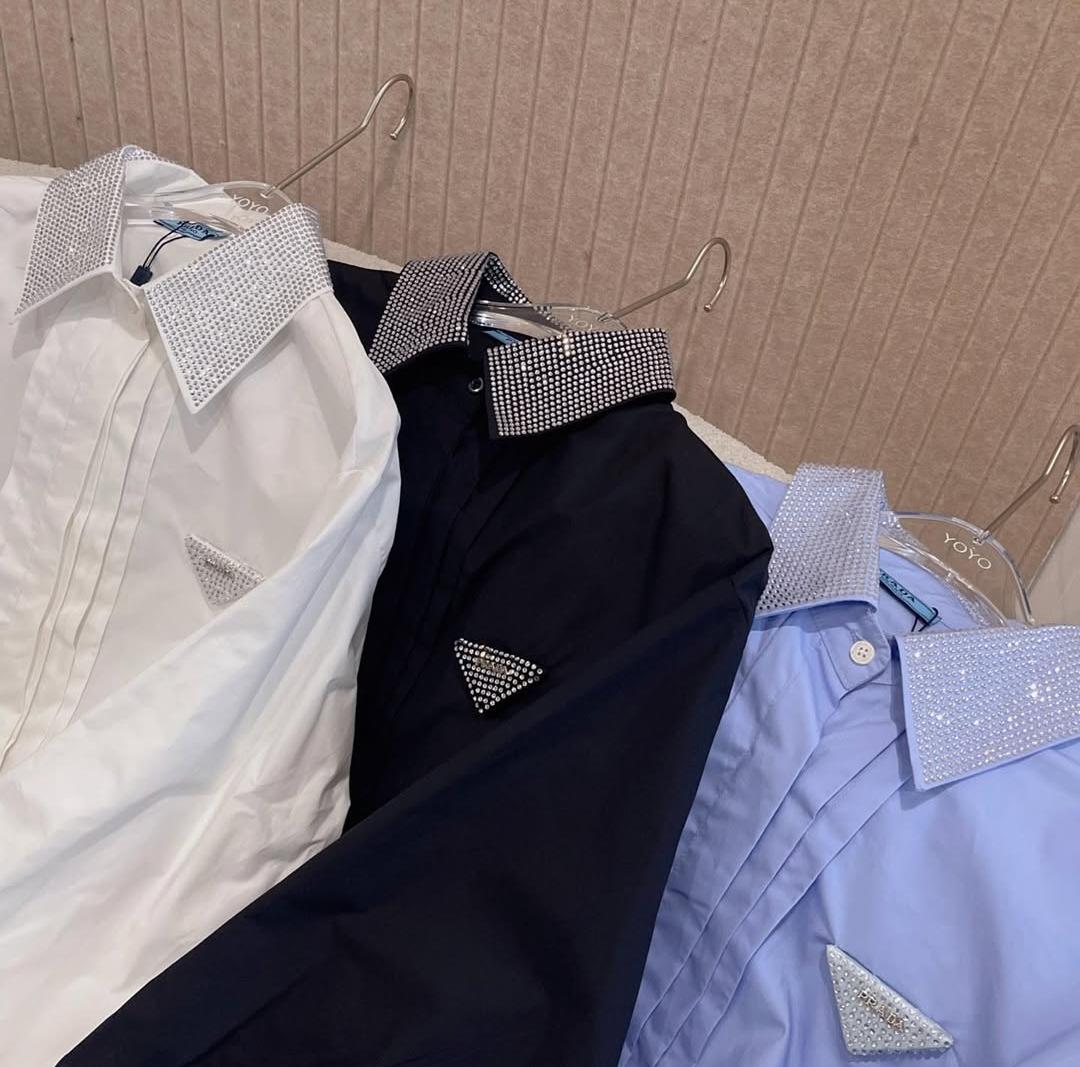 Luxury Embellished Shirt FT723