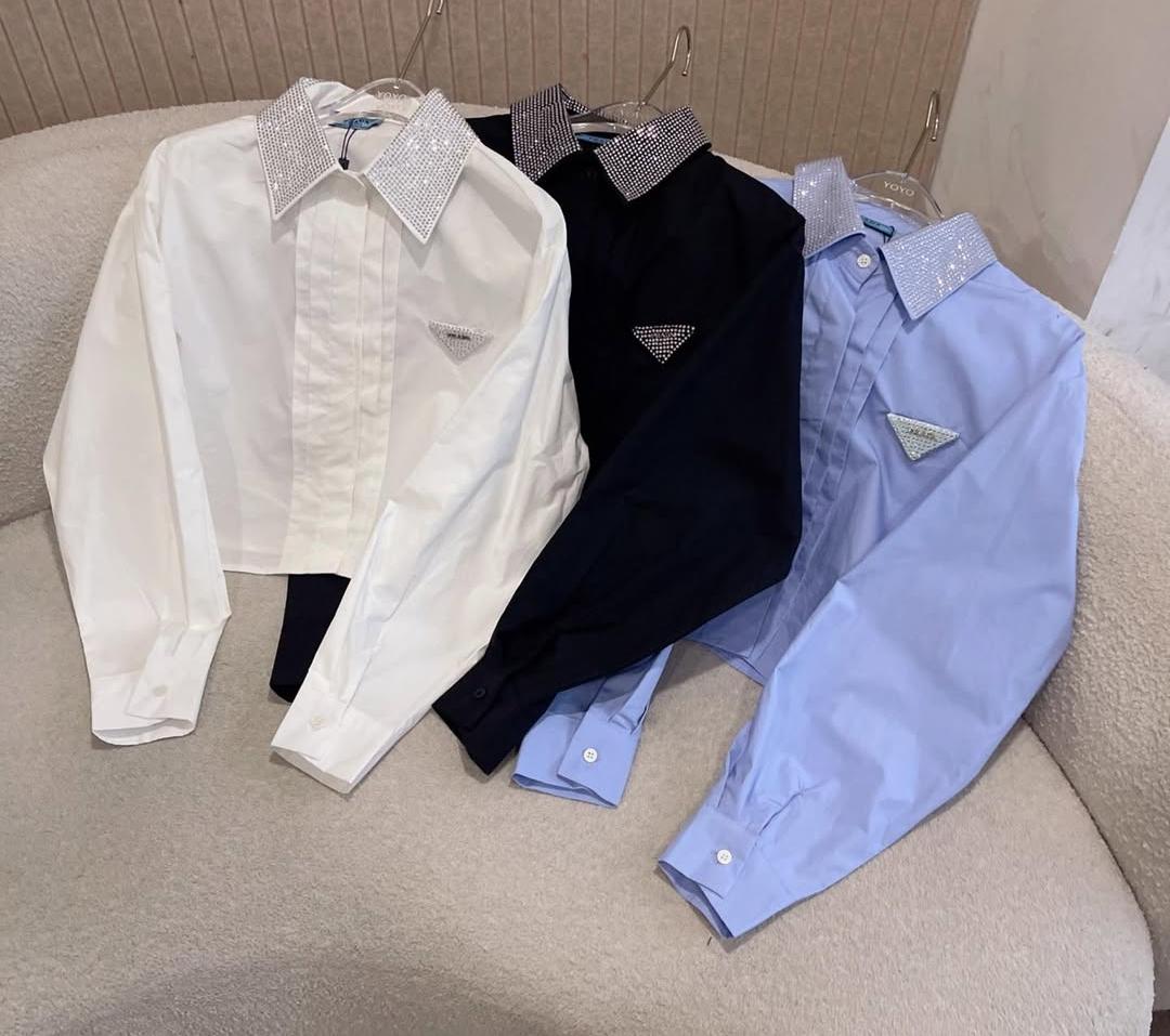 Luxury Embellished Shirt FT723