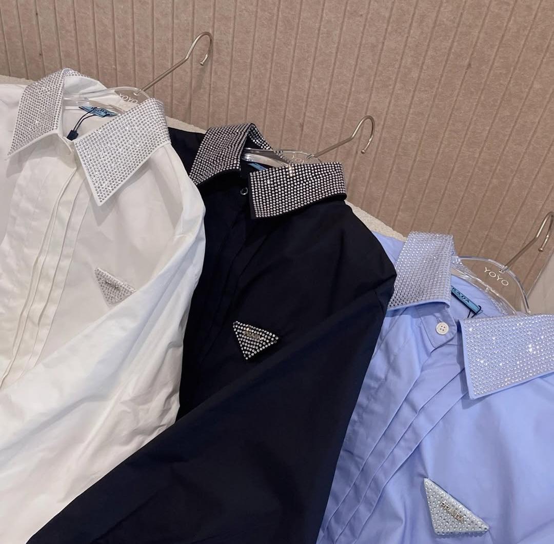 Luxury Embellished Shirt FT723