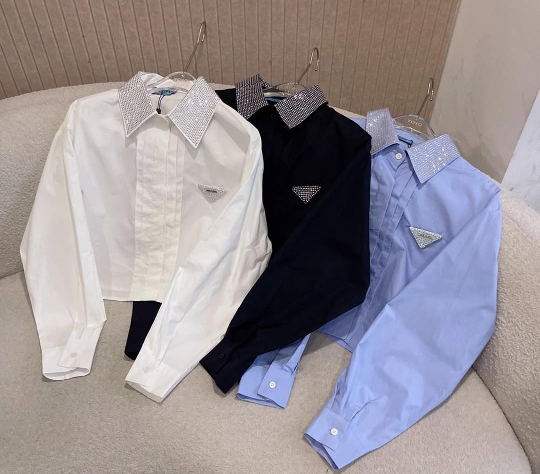Luxury Embellished Shirt FT723
