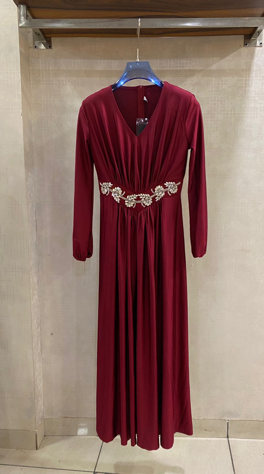 Embellished Long Dress FT863
