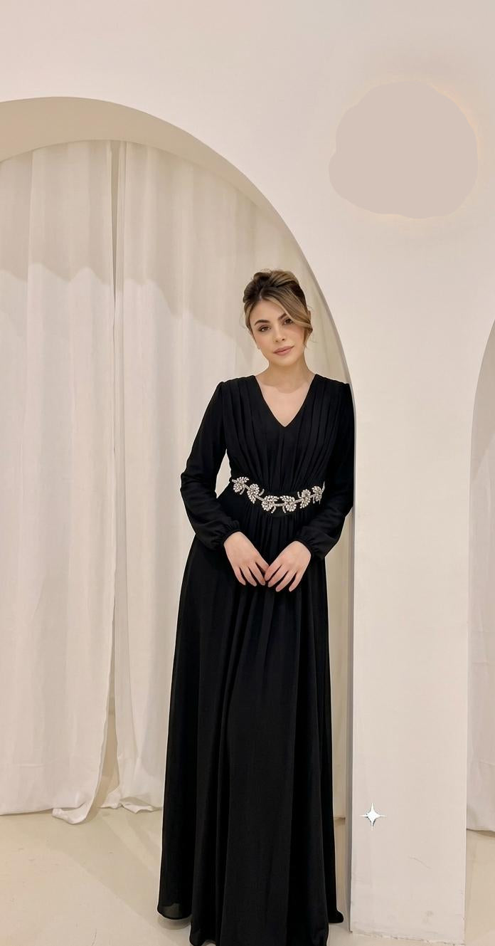 Embellished Long Dress FT863