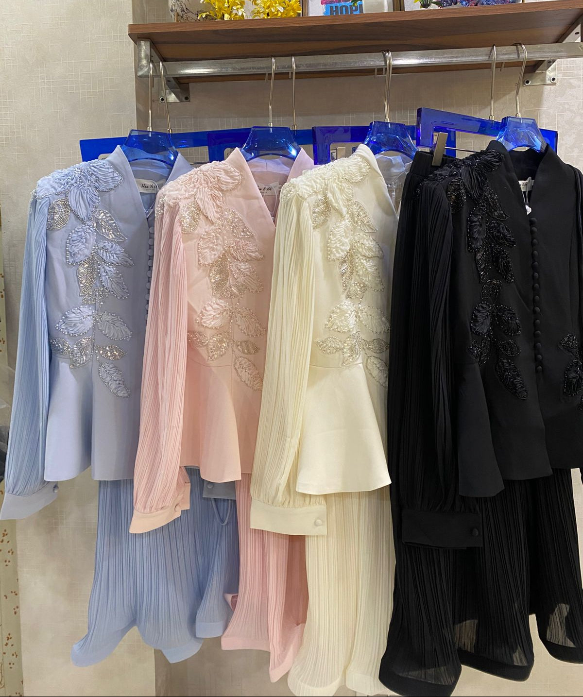 Luxury Blazer And Skirt Set FT861