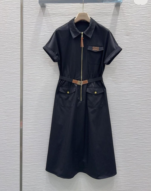 Beautiful Belted Boss Dress FT749